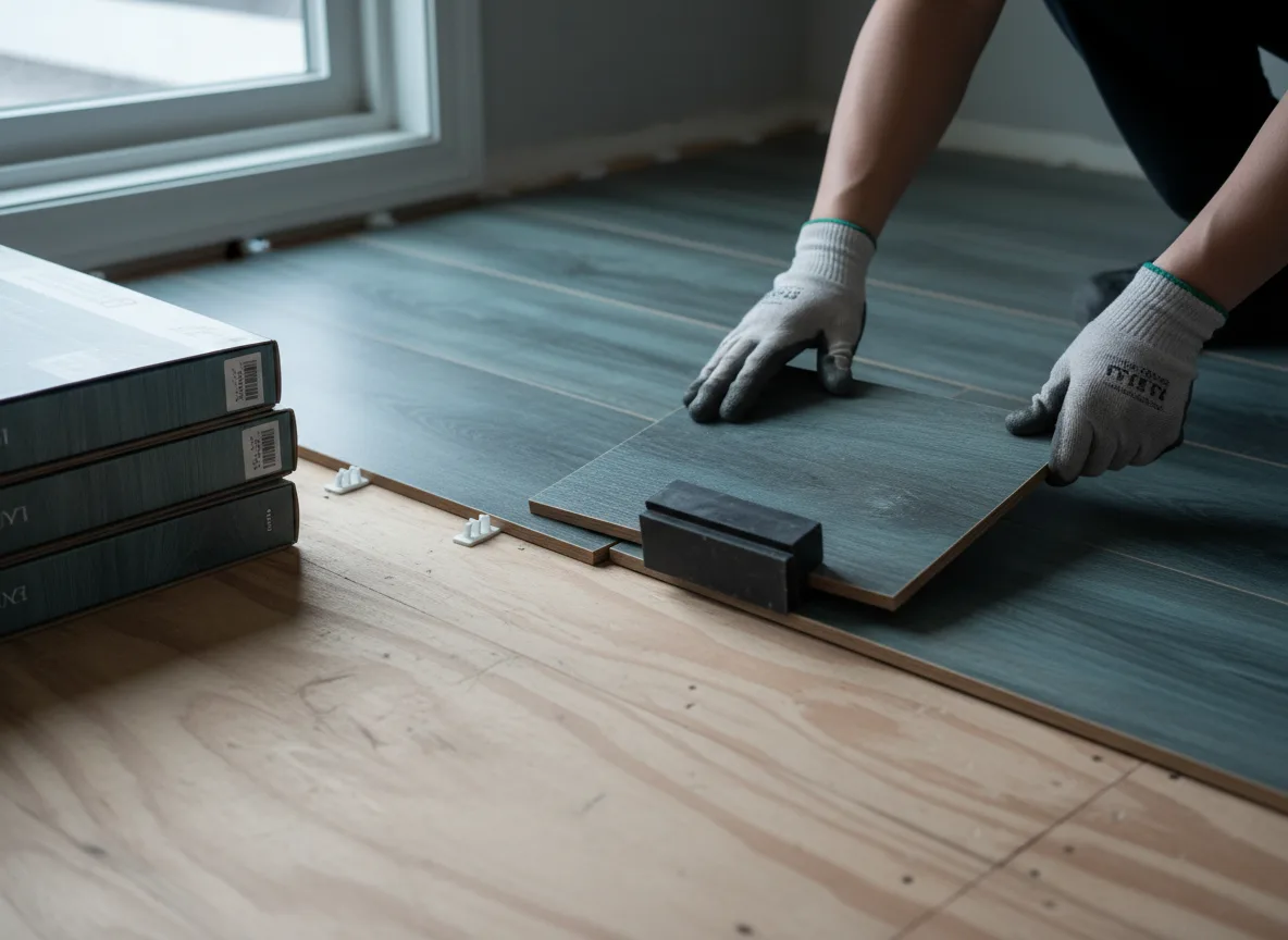 Luxury Vinyl Plank Installation company in Papineau, IL